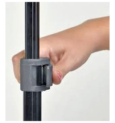 Телескопическая усиленная стойка CZ Black Power Bankstick 76-145 cm