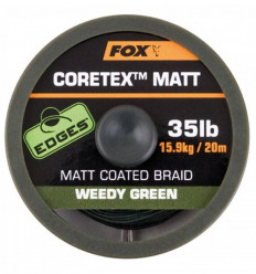 Поводочный материал Fox Edges Coretex Matt Weedy Green 20m