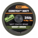 Поводочный материал Fox Edges Coretex Matt Weedy Green 20m