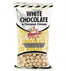 Бойлы вареные Dynamite Baits White chocolate & Coconut cream, 1 кг