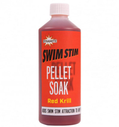 Ликвид Dynamite Baits Swim Stim Pellet Soak Red Krill 0,5 л