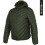 Куртка стеганая Fox Collection quilted Jacket Green - Silver, размер L