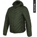 Куртка стеганая Fox Collection quilted Jacket Green - Silver, размер L
