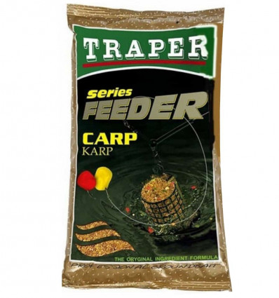 Прикормка для фидера Traper Feeder Carp 1кг
