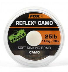 Поводковый материал в оплетке Fox Reflex Camo 25lb - 20m