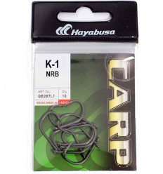 Карповые крючки Hayabusa K-1 NRB тефлоновое покрытие