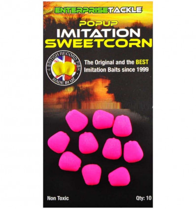 Кукуруза силиконовая Enterprise Pop-Up LARGE IMITATION SWEETCORN, FLUORO PINK