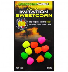 Кукуруза силиконовая Enterprise Pop-Up IMITATION SWEETCORN, Standart MIXED FLUORO