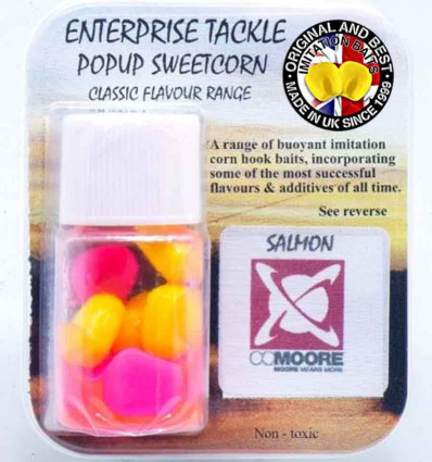 Силиконовая кукуруза Enterprise CC Moore SALMON Yellow & Fluoro Pink