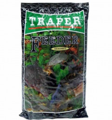 Прикормка Traper Feeder Secret Black (Фидер Секрет Черный) 1кг (00023)