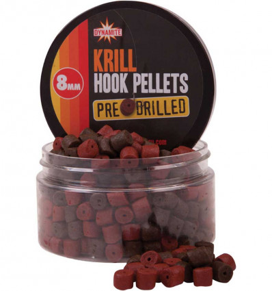 Пеллетс насадочный Dynamite Baits Pre-Drilled Krill Hook Pellets 8 мм (DY960)