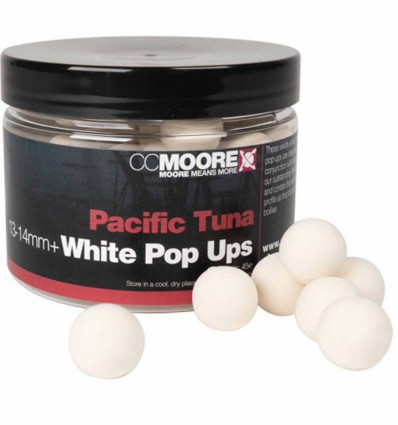 Бойлы поп ап CC Moore Pacific Tuna White Pop Ups