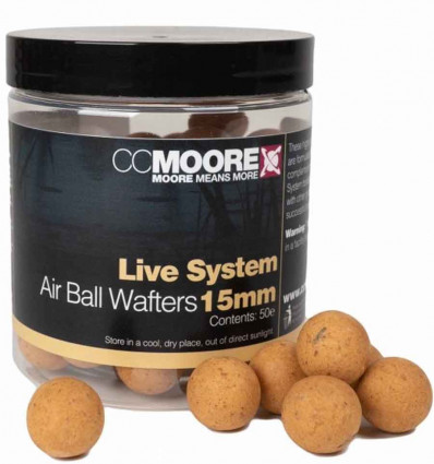 Бойлы нейтральной плавучести CC Moore Live System Air Ball Wafters