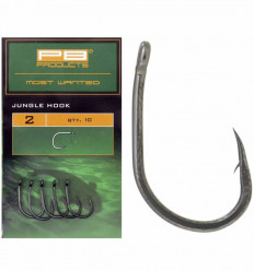 Карповый крючок PB Products JUNGLE Hook DBF
