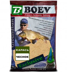 Прикормка Боева BOEV Exclusive Карась Чеснок, 1 кг