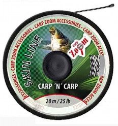 Повідковий матеріал в обплетенні CZ Skinline 25lb, 20 м