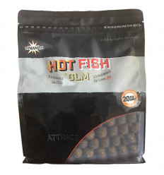 Бойлы вареные Dynamite Baits Hot Fish & GLM, 1 кг