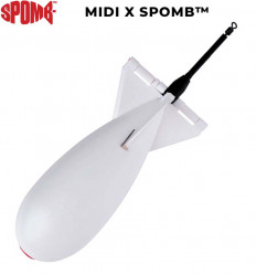 Ракета для підгодовування SPOMB Midi X white ORIGINAL