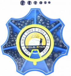 Набір дробинок Gold Star Lead Set 110 гр 0,25-1,4 гр