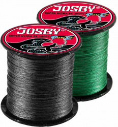 Плетеный шнур JOSBY Super PE размотка от 1 метра, Ø 0,4 мм