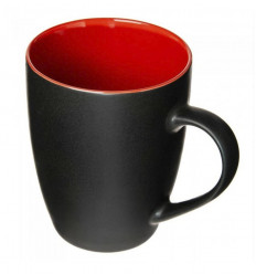 Чашка керамическая для рыбалки World4Carp Black&Red Mug 350 ml