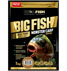 Прикормка REAL FISH Big Fish Monster Carp Тигровий горіх, 1кг