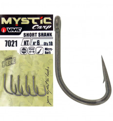 Карповый крючок VMC Mystic Carp Short Shank 7021 NT