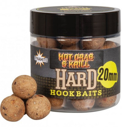 Бойлы насадочные Dynamite Baits Hard Hook Bait Sweet Tiger & Corn, 20 мм