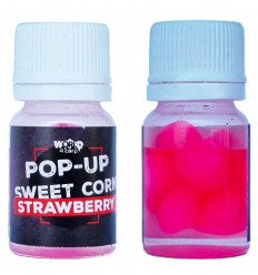 Силіконова кукурудза W4C ПОЛУНИЦЯ pop up sweet corn strawberry