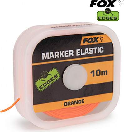 Маркерна гумка Fox Edges Marker Elastic Orange 10 m