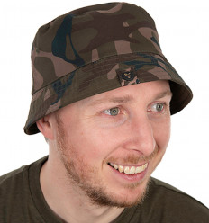 Двостороння панамка камуфляж/хакі Fox Camo Reversible bucket hat