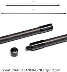 Ручка для подсака Orient SNATCH LANDING NET CF HANDLE, 2 pc. 2,8 м