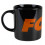 Кухоль керамічний Fox Black and Orange Logo Ceramic Mug, 350 мл