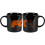Кухоль керамічний Fox Black and Orange Logo Ceramic Mug, 350 мл