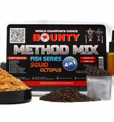 Метод мікс BOUNTY METHOD MIX 4in1 SQUID / OCTOPUS (кальмар-восьминіг)