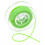 Маркерная резинка флуоро-зеленая W4C MARKER ELASTIC FLUO-GREEN 6 М