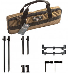 Набір стійок з телескопічними буз барами World4Carp Stand Kit Universal MAX 2