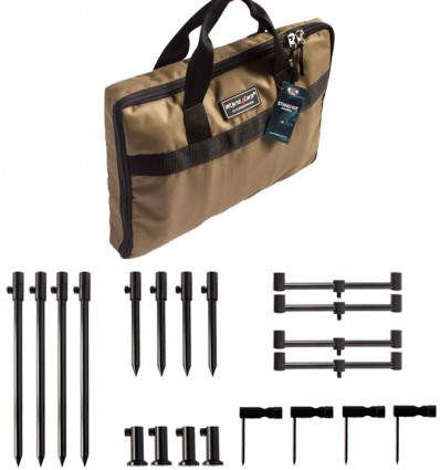 Набор стоек и буз баров в чехле World4Carp STAND KIT UNIVERSAL 2