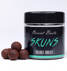 Бойли розчинні насадочні Orient Baits soluble boilies SKUNS, 100 г