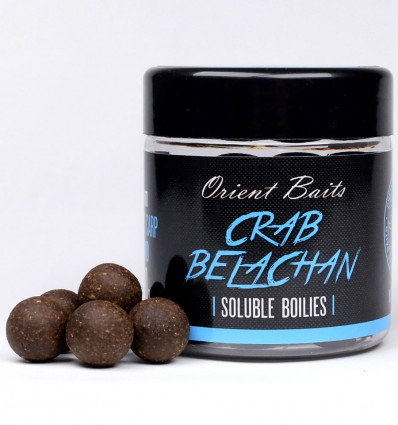 Бойлы растворимые насадочные Orient Baits soluble boilies CRAB BELАCHAN, 100 г