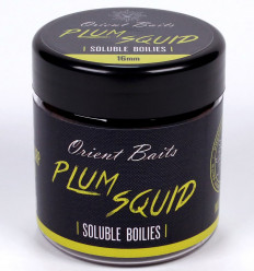 Бойли розчинні насадочні Orient Baits soluble boilies CRAB PLUME SQUID, 100 г