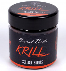Бойлы растворимые насадочные Orient Baits soluble boilies KRILL, 100 г