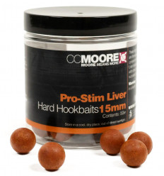 Бойлы насадочные CC Moore Pro-Stim Liver Hard Hookbait