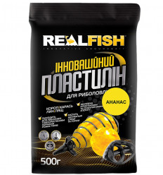 Рыболовный пластилин REAL FISH Ананас 0,5 кг