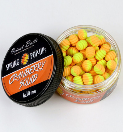 Бойли поп ап Pop up Orient Baits Spring Cranberry Squid