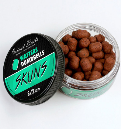 Бойли нейтральної плавучості Orient Baits WAFTERS DUMBBELLS Skuns