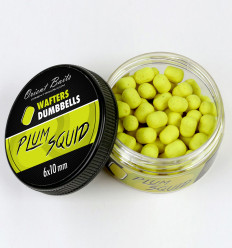 Бойлы нейтральной плавучести Orient Baits WAFTERS DUMBBELLS Plume Squid 6/10