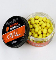 Бойлы нейтральной плавучести Orient Baits WAFTERS DUMBBELLS Krill 6/10