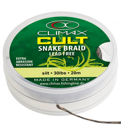 Лідкор без свинцю Climax CULT Snake Braid 10 m