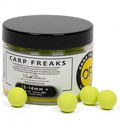 Бойлы поп ап CC Moore Carp Freaks Pop Ups Yellow Ø12 мм